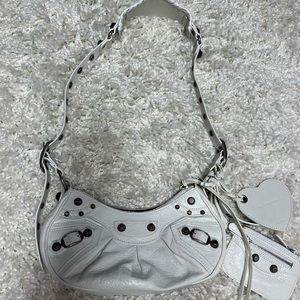 Balenciaga Le Cagole XS in White
